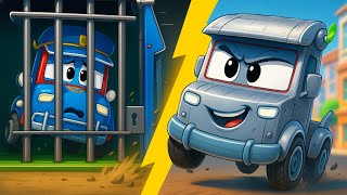 Super Police Truck jailed for evil robot twin
