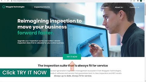 Waygate Technologies | How to register your Krautkrämer USM 100 for InspectionWorks