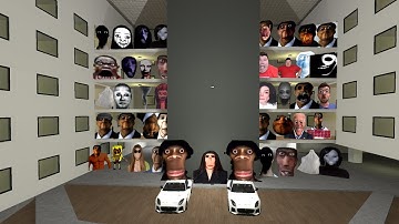 POV HI MY NAME IS AUUGHH ROSHALIA CRAZY OBUNGA AND UNLIMITED NEXTBOTS GMOD #garrysmod #yoshiegaming