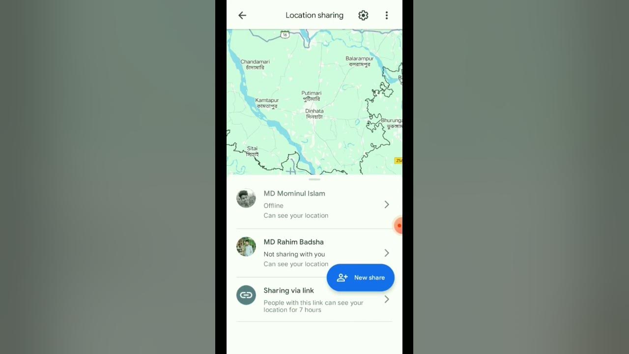  how to location share in google map youtube