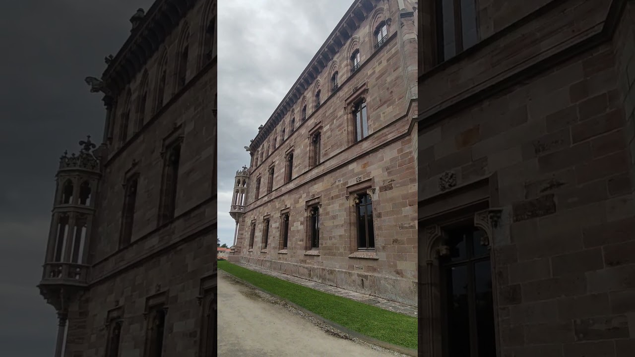 Palacio del marqués de Comillas . #Cantabria #palacio #shorts
