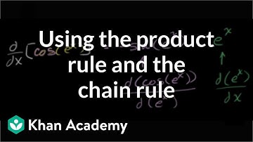 Derivative of e_____cos(e_) | Advanced derivatives | AP Calculus AB | Khan Academy