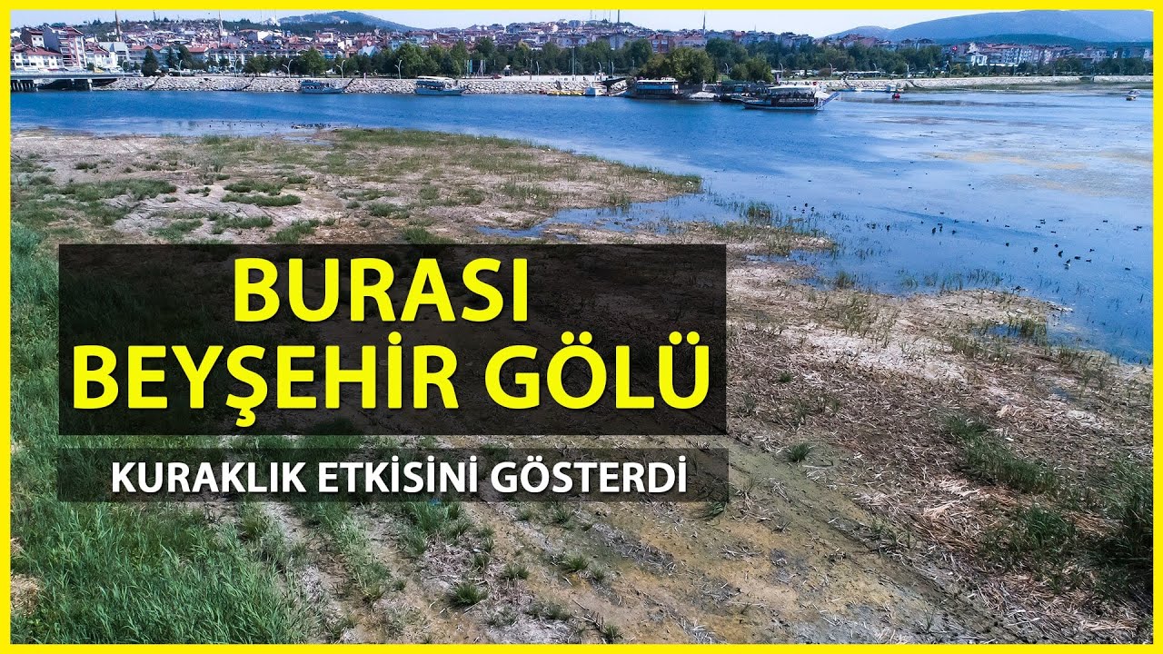 Beyşehir Gölü'nün Suyu, 150 Metre Çekildi