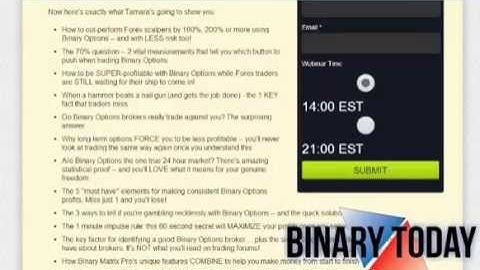 Binary Matrix Pro Review How Does Binary Matrix Pro Works? Watch The Review
