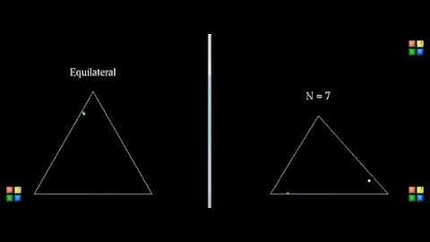 Separation of nearby trajectories in triangular billiards