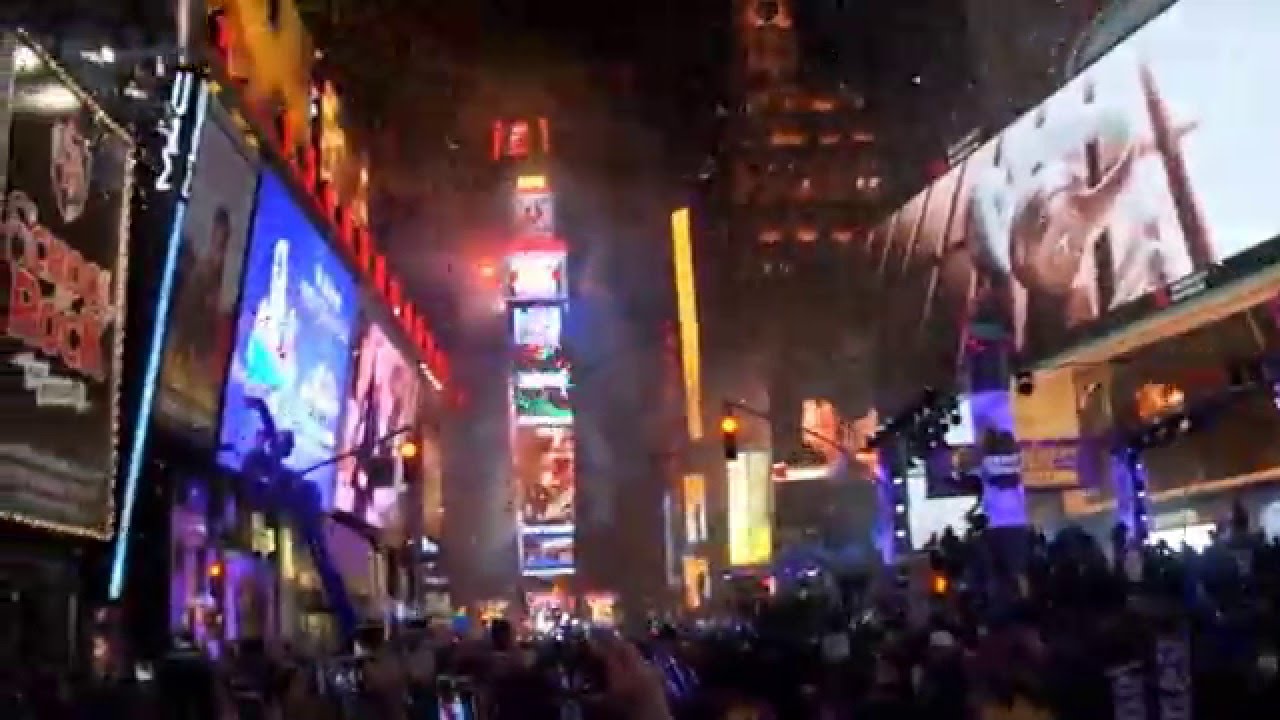 NewYork new year times square 2016