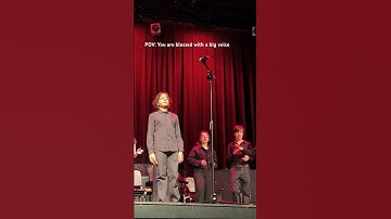 Thumbnail of You’ll never come up short with friends like these (Part 1 of 2) 💙🎤☺️ #singer #choir #music