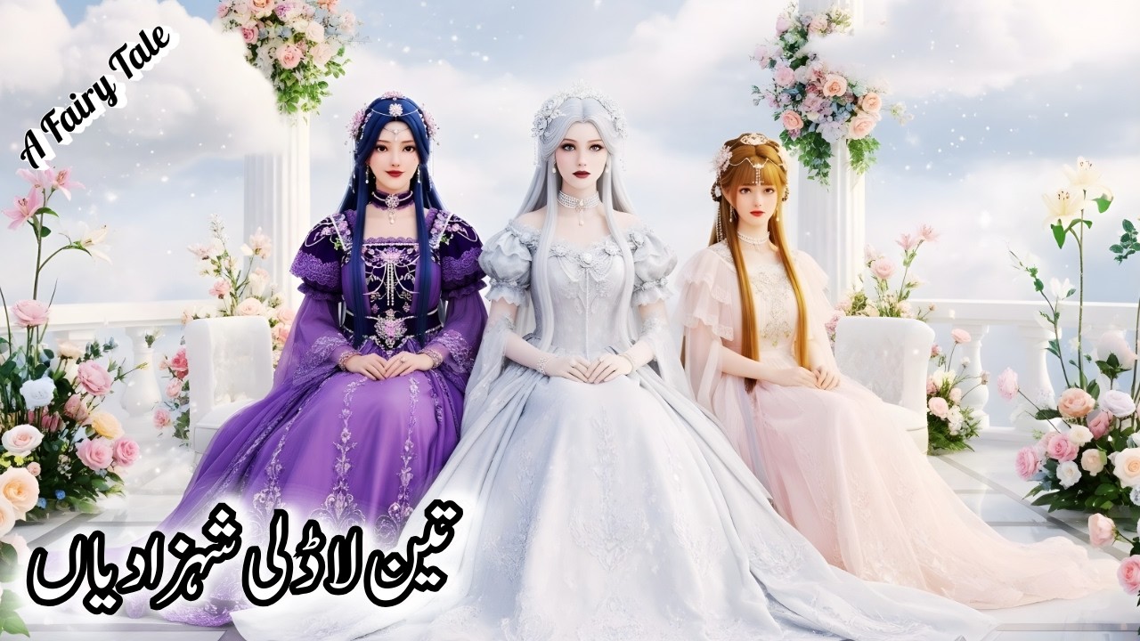 Three Beloved Princesses 👑|Fairy Tales in Hindi | Kinza Fairy Tales🦋