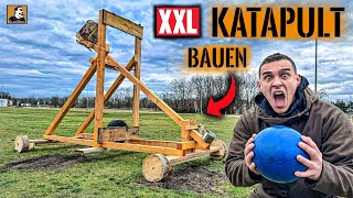 Xxl Katapult Bauen Damit Schießen Mit Survival Mattin