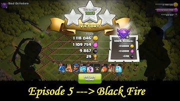 Episode 5 / Who Can Destroy This Base? Impossible Base Vs 100 Every Troops - Black Fire !!!
