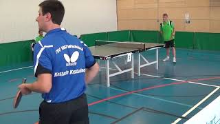 Oberliga Tischtennis Kostadinov Windsbach vs Ferencz Bad Aibling Stativ 20170930 7