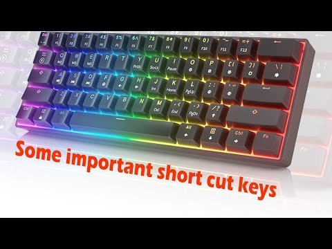 Very important short cut keys | कम्प्युटर अपरेटर | Computer operator