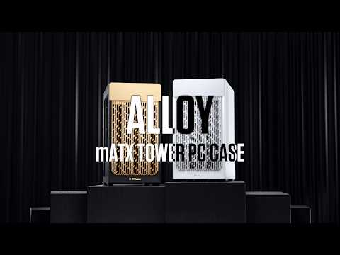 Compact Build, Flagship Performance - ZOTAC GAMING ALLOY MICRO-ATX PC Case