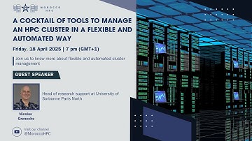 Webinar: A cocktail of Tools to Manage an HPC Cluster in a Flexible and Automated Way