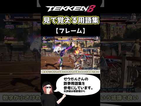 【鉄拳8】見て覚える用語集【フレーム】