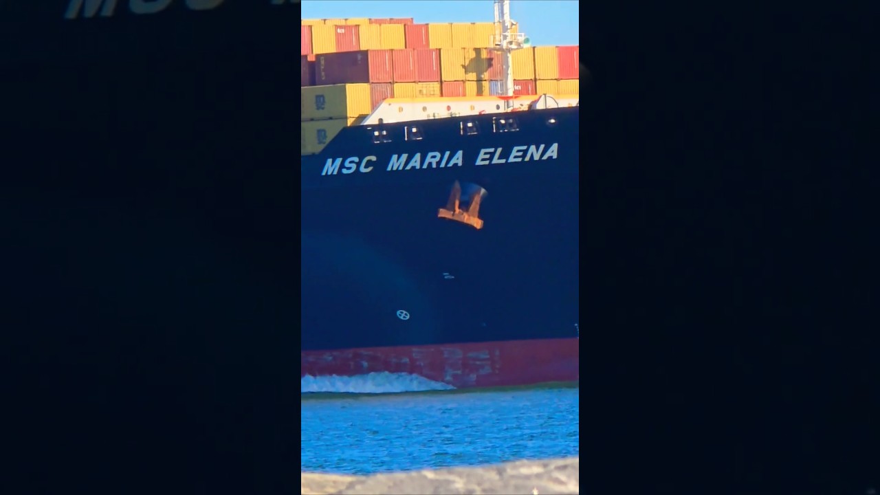 CLOSE MSC MARIA ELENA🌊🌊 