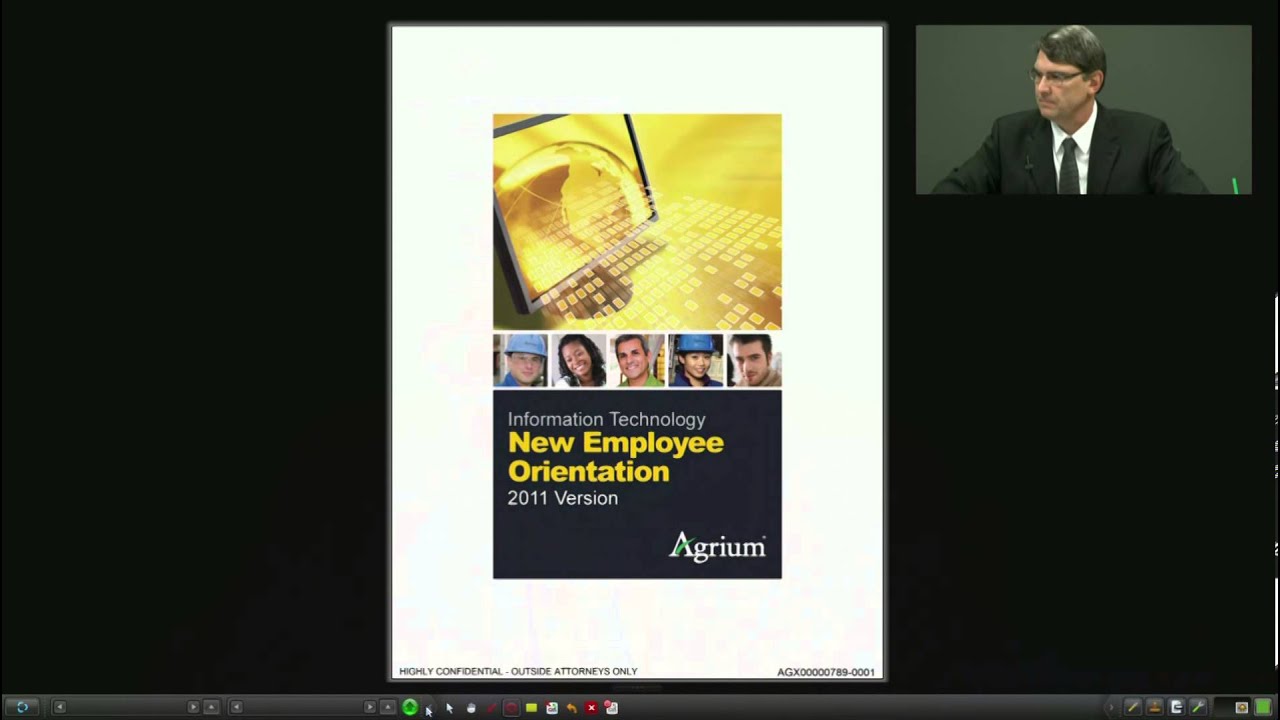 HD Video Deposition With Exhibit Call Outs