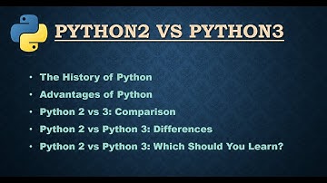 Python2 VS Python3 | Tutorial 01