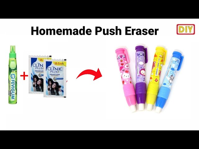 How to make Kneaded Eraser at home/DIY Eraser /homemade Kneaded Eraser /Moldable  Eraser 