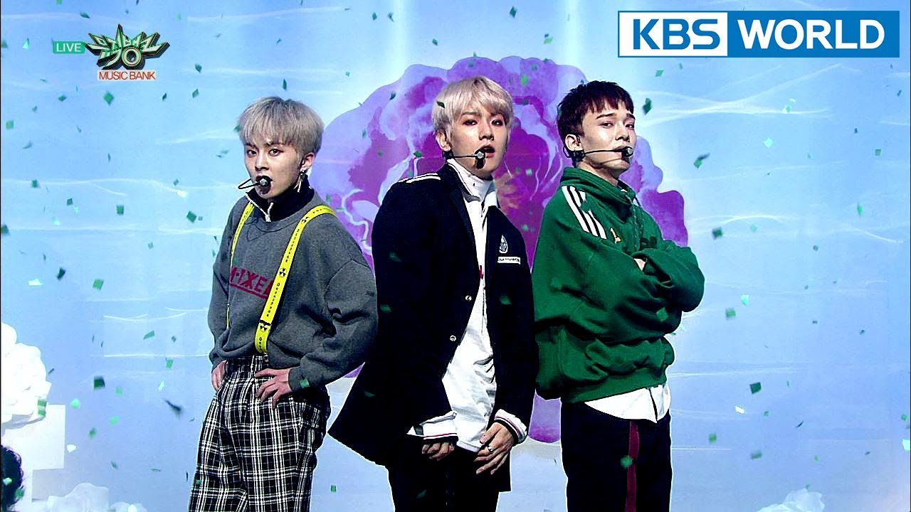 EXO-CBX - Blooming Day | 첸백시 - 花요일 [Music Bank HOT Stage