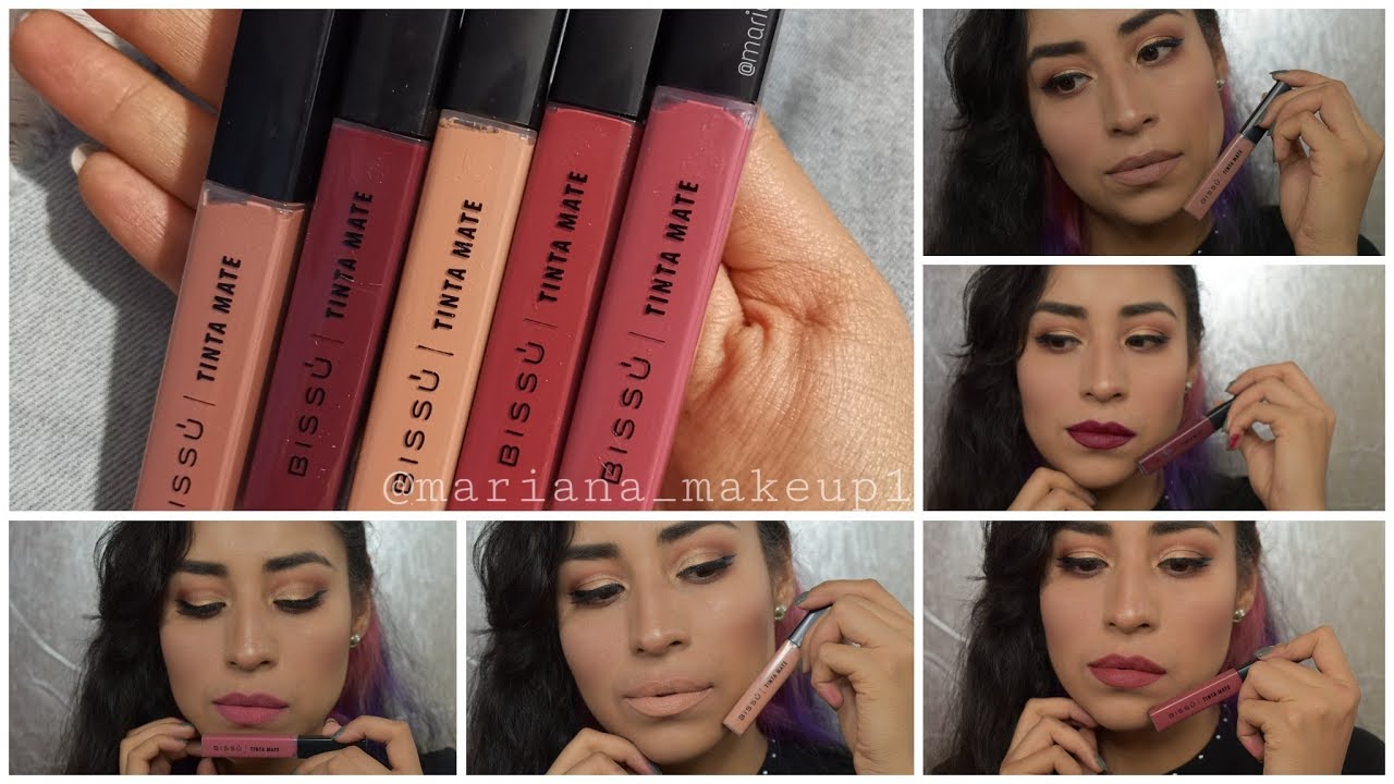 NUEVOS TONOS Tinta Mate Bissú| MarianaMakeUp1