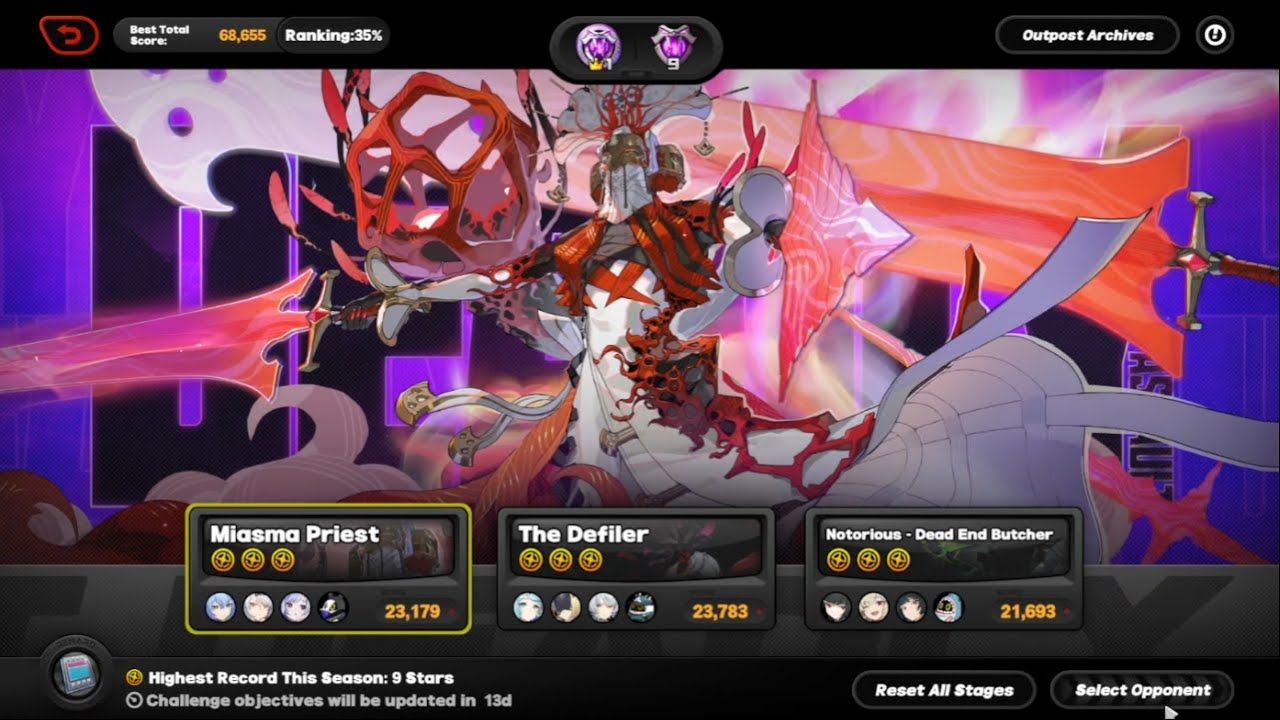 2.3 Deadly Assault: Lucia Guide us to 9 Stars! Zenless Zone Zero (Top 35%)