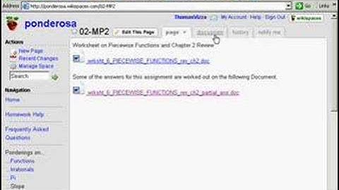 Posting a Discussion Message on a Wiki