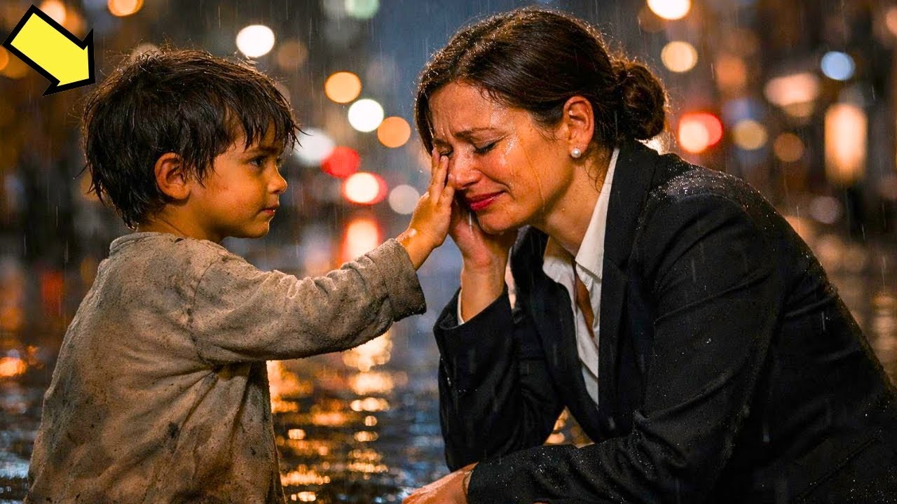 TÍA, ¿ESTÁS TRISTE  PREGUNTÓ EL NIÑO POBRE A LA MILLONARIA… SU RESPUESTA DEJÓ A TODOS EN SHOCK