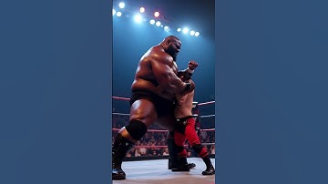 When a giant wrestler takes on a smaller wrestler #shorts #wwe #shorts