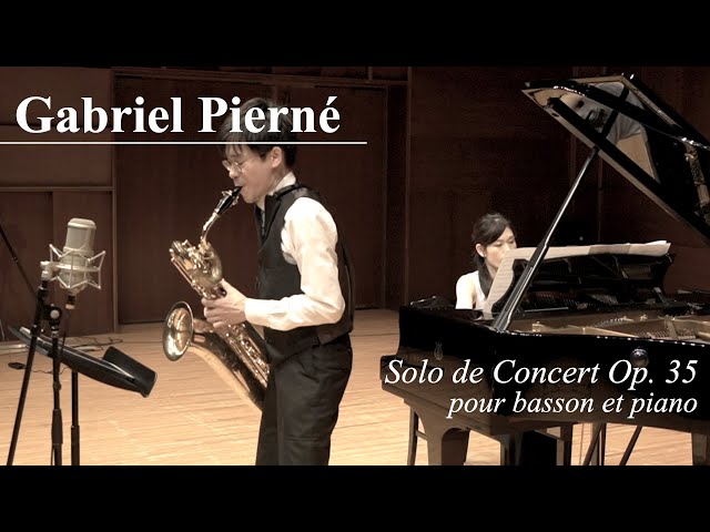 Gabriel Pierné –  Solo de Concert Op.35 (ver. saxophone baryton)