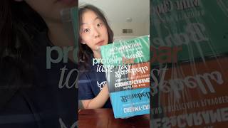 Another peak protein bars review 🙂‍↕️ mint chocolate chip and cookies and caramel Barebells 🫣 #fyp