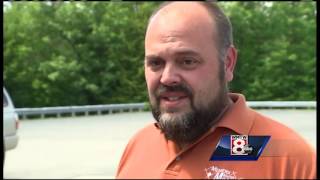 Lucky to be alive, Teenager stranded beneath downed powerline