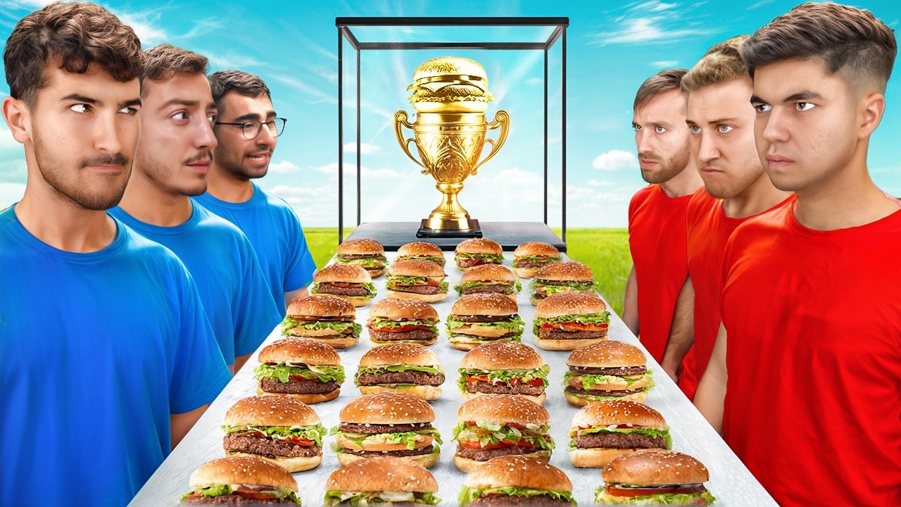 הסולטיז נגד שלישית הנובים בקרב האוכל הגדול על 10,000 שקל!!!