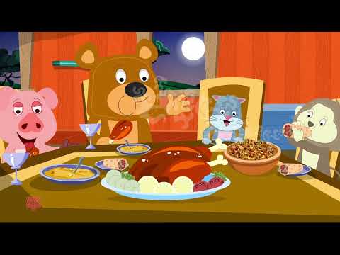 Thanksgiving Song, Kindergarten Rhyme & Song For Children
