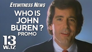 WJZ-TV Baltimore Who Is John Buren Promo 1986 WJZ 13
