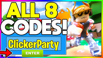 ALL 8 *NEW* CLICKER PARTY SIMULATOR CODES *MINIONS* Roblox CLICKER PARTY SIMULATOR Codes 2022!