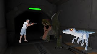 zerando o Dino Terror 2 no modo normal com os dois dinossauros.