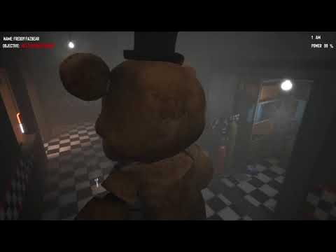 Five Nights at Freddy's 1: Playable Animatronics  Play As The Fazbear Band  And Defeat The Guard! 