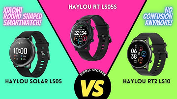Haylou Solar LS05 vs Haylou RT LS05S vs Haylou RT2 LS10, Round Dial Smartwatch Comparison (DETAILED)