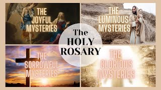 The Joyful / Luminous / Sorrowful / Glorious Mysteries of the Holy Rosary | Calming Female Voice screenshot 2