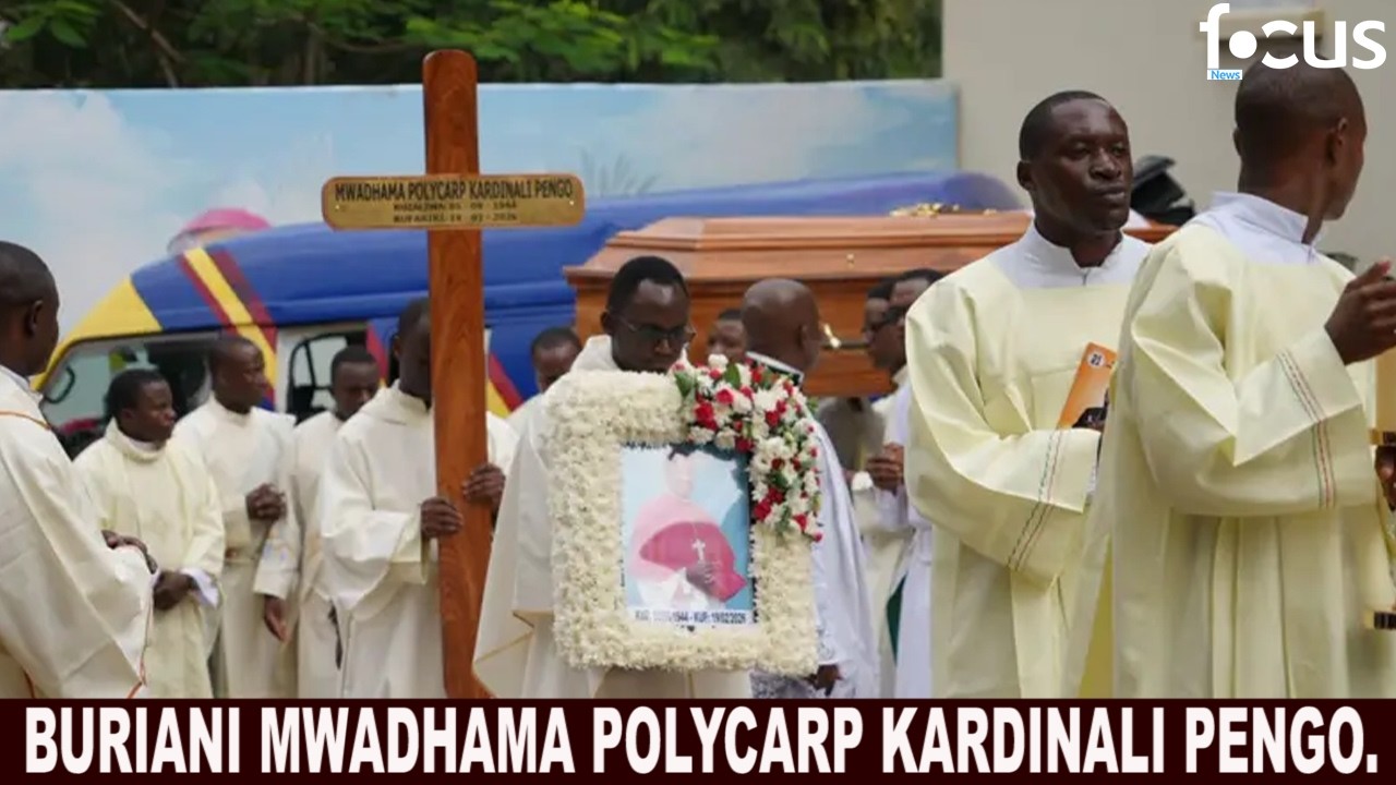 MWILI WA MWADHAMA POLYCARP KARDINALI PENGO WAZIKWA PUGU, TANZANIA