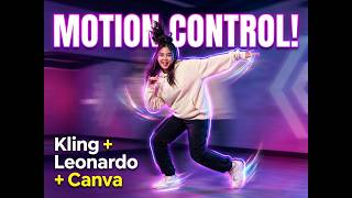 Membuat video motion control dengan cara akses kling motion control dengan leonardo ai login canva