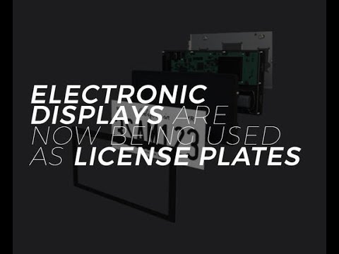 Electronic displays are now being used as license plates | ZDNet