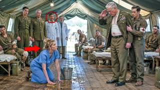 She Was Just a Field Nurse to Them — Until a Wounded General Saluted Her From the Floor