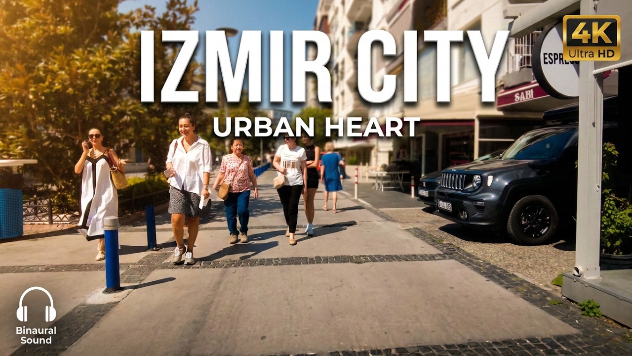Izmir, トルコ | İzmir | 街歩きツアー 4K