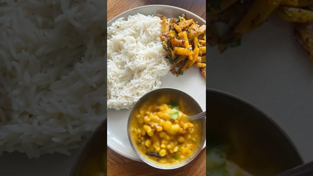 This Indian Lunch Thali Is Pure Satisfaction 😍🍽️ 