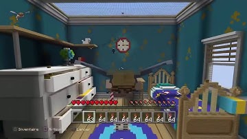 CACHE CACHE SUR MINECRAFT MAP CHAMBRE GÉANTE GAMER ! | SETUP GAMING TROLL KIKOO HEROBRINE PS4 FR