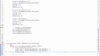 Java GUI Tutorial 2 - Calculatrice( Part 2).wmv