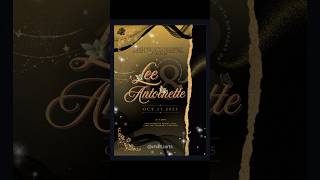 Gold invitation #CharlzArts #Debut #invitation #layout #canva #graphicdesign #fyp