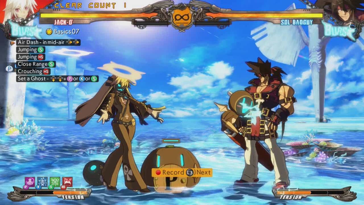 GGXrd Revelator JackO Combo Challenges YouTube
